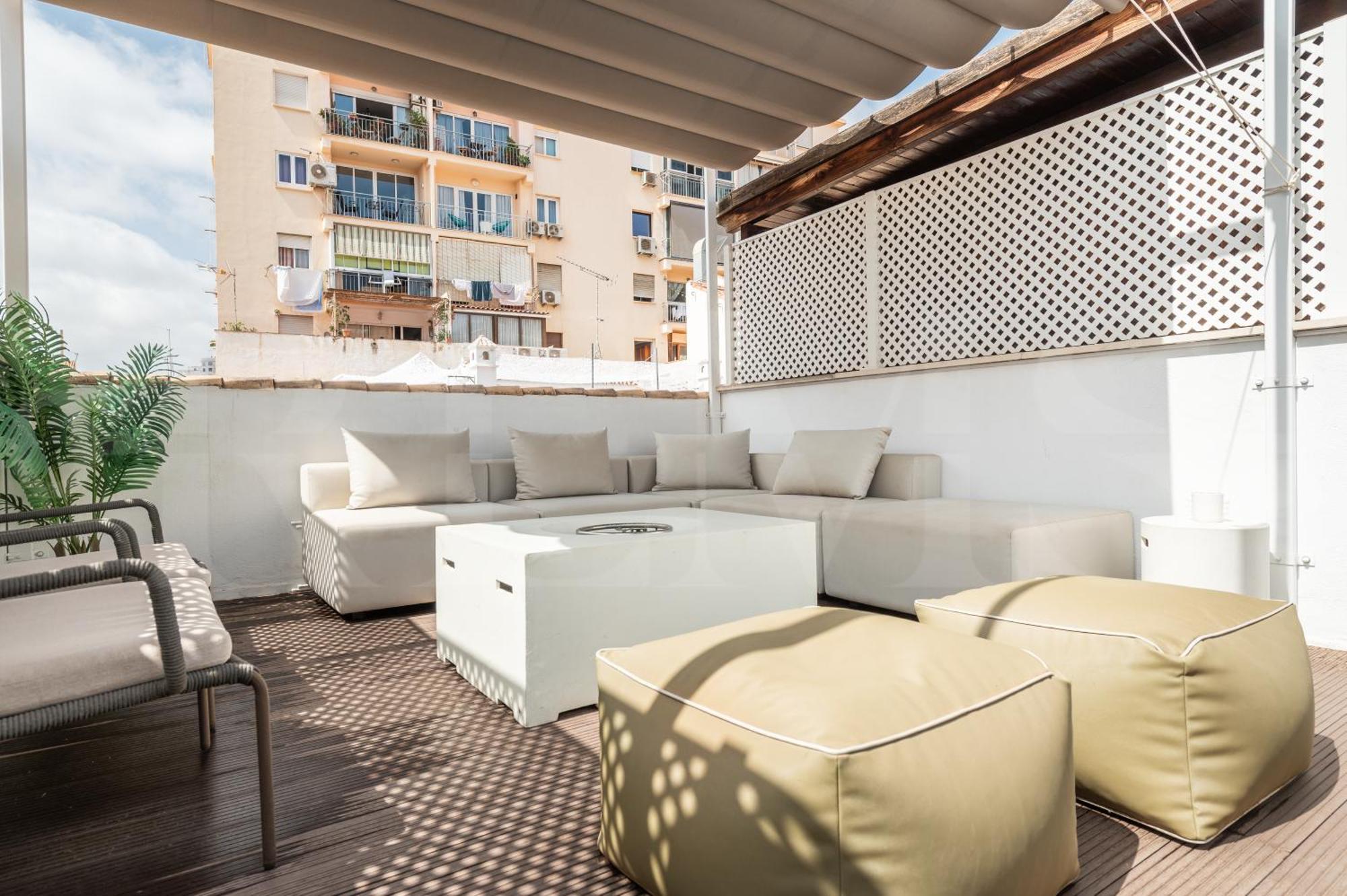 Appartement Sophisticated & Private Terrace - Center By Rems Málaga